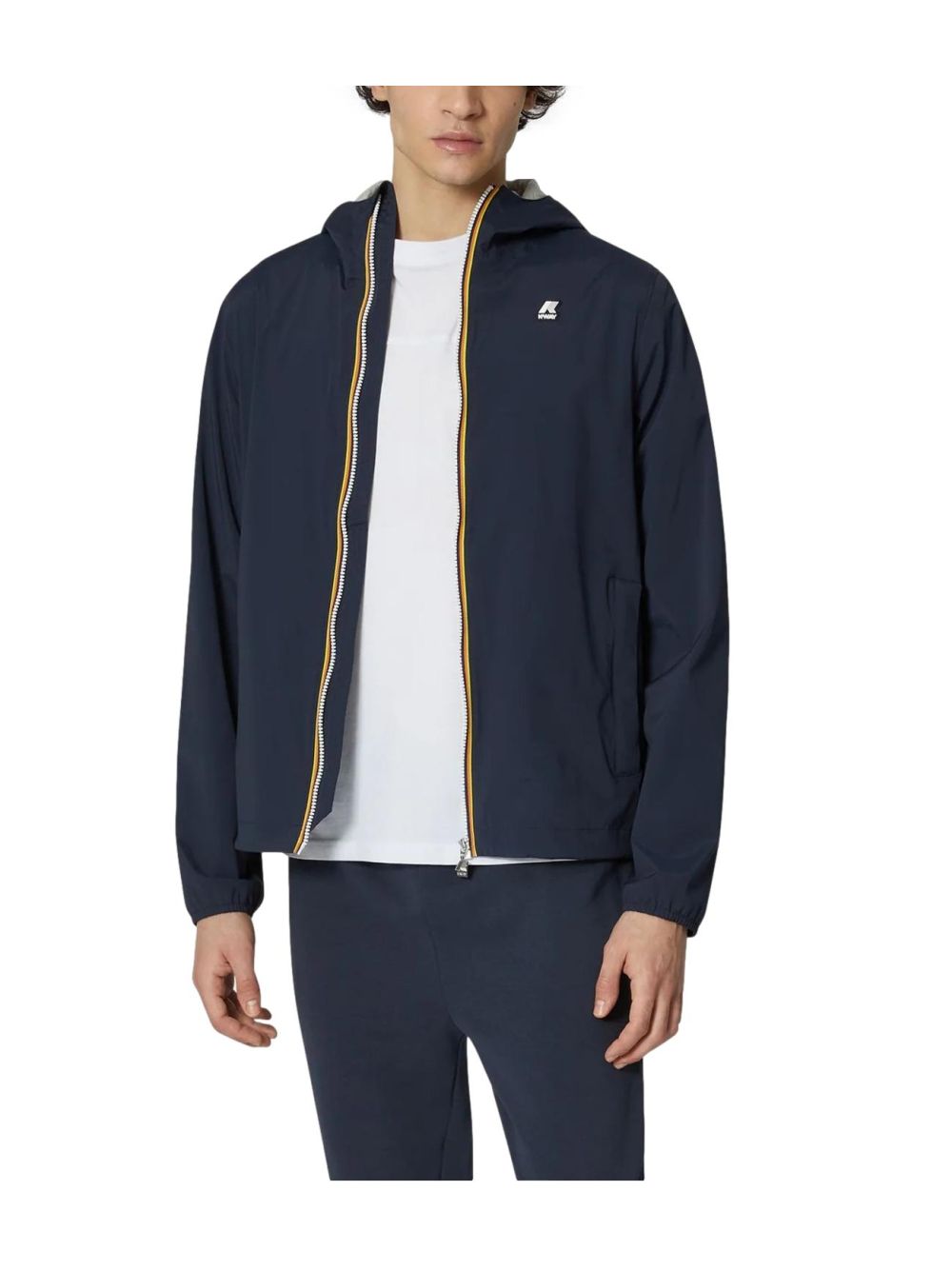 Giubbino K-Way JACK STRETCH NYLON Uomo - Blu