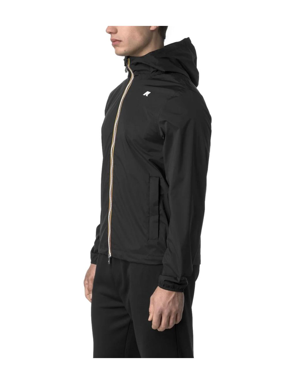 Giubbino K-Way JACK STRETCH NYLON Uomo - Nero