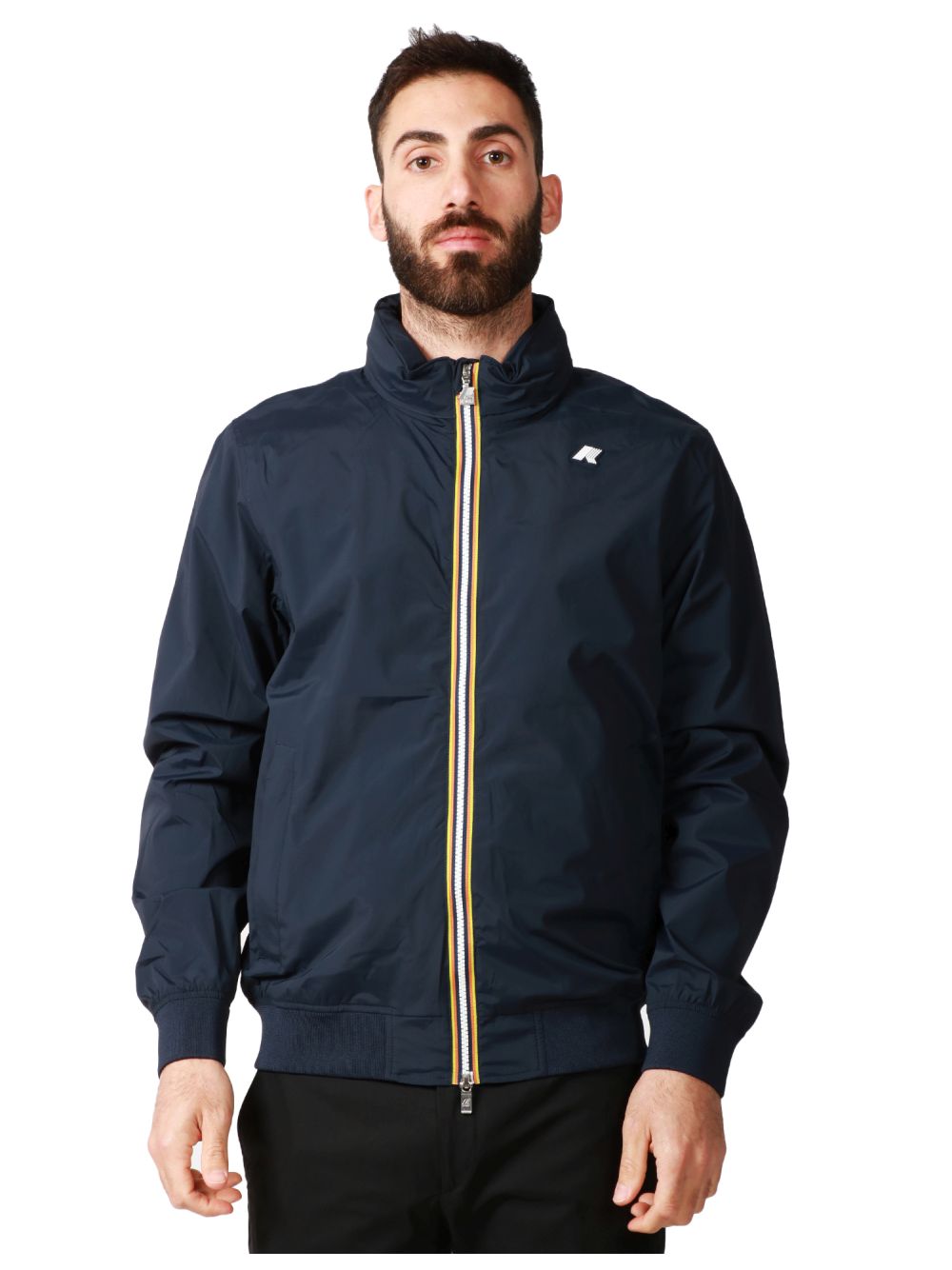 Giubbino K-Way AMAURY STRETCH NYLON Uomo - Blu