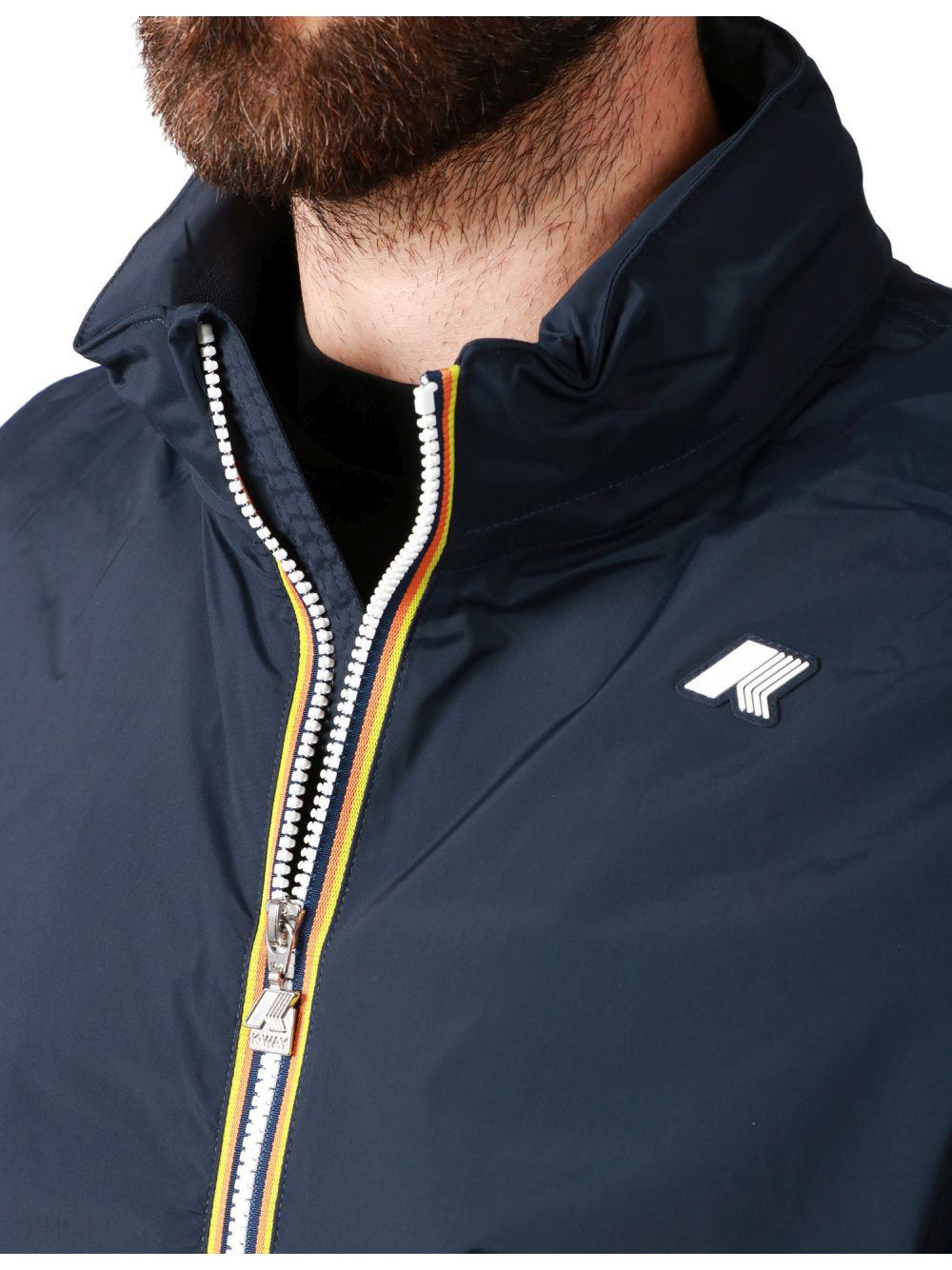 Giubbino K-Way AMAURY STRETCH NYLON Uomo - Blu