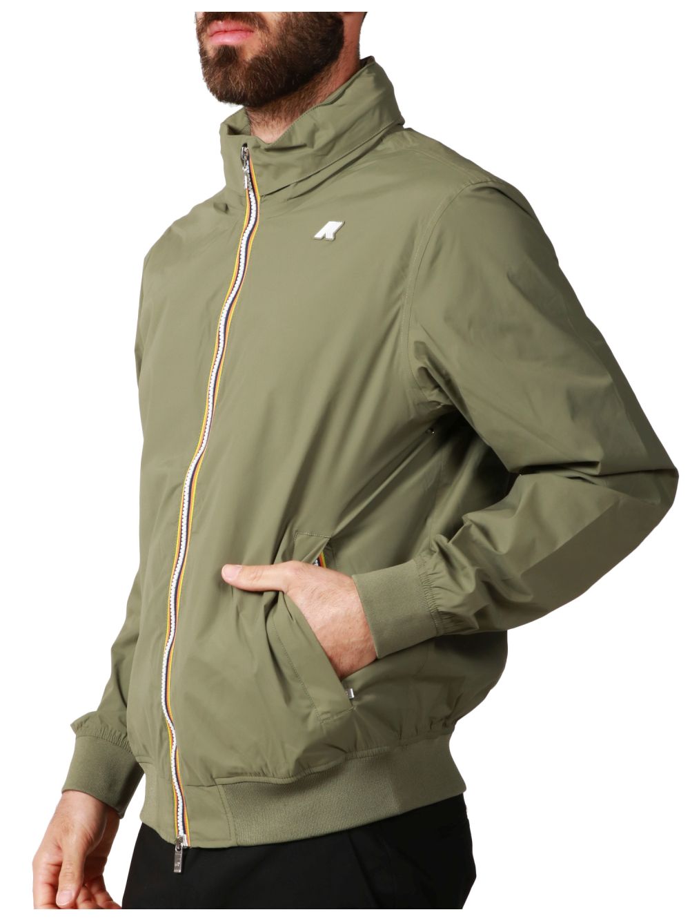 Giubbino K-Way AMAURY STRETCH NYLON Uomo - Verde