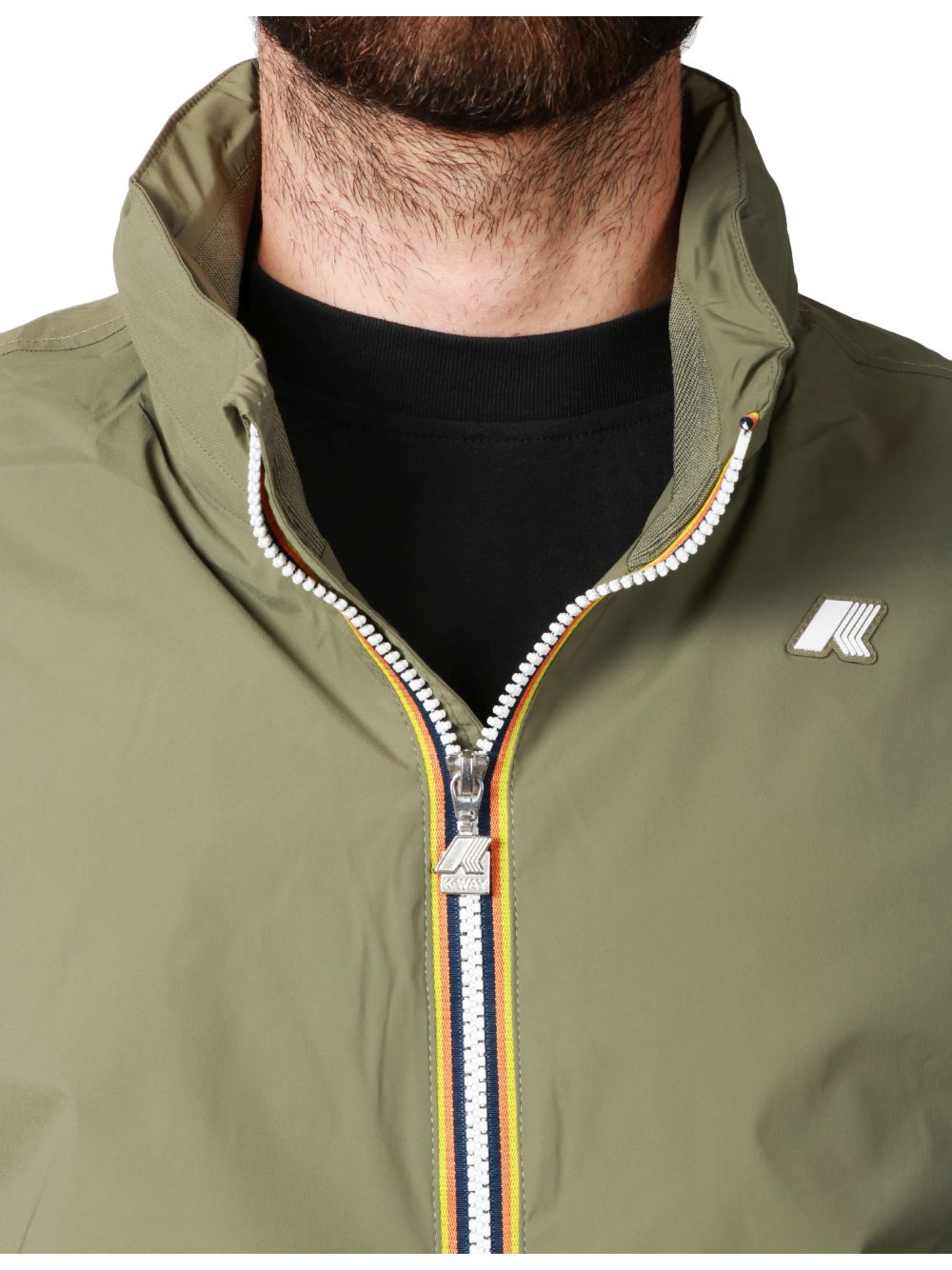 Giubbino K-Way AMAURY STRETCH NYLON Uomo - Verde