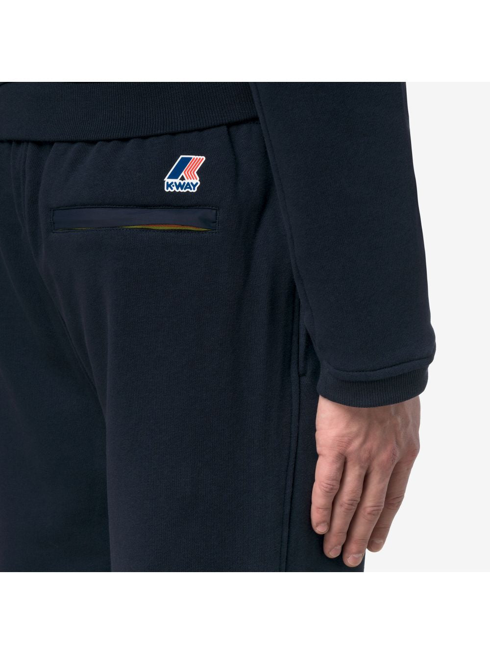 Pantalone Felpa K-Way PHILBERT POLY COTTON Unisex - Blu