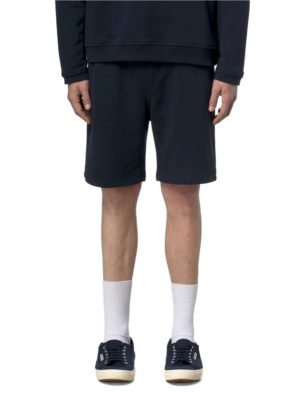 Pantaloncino Felpa K-Way CASIMIR POLY COTTON Unisex - Blu