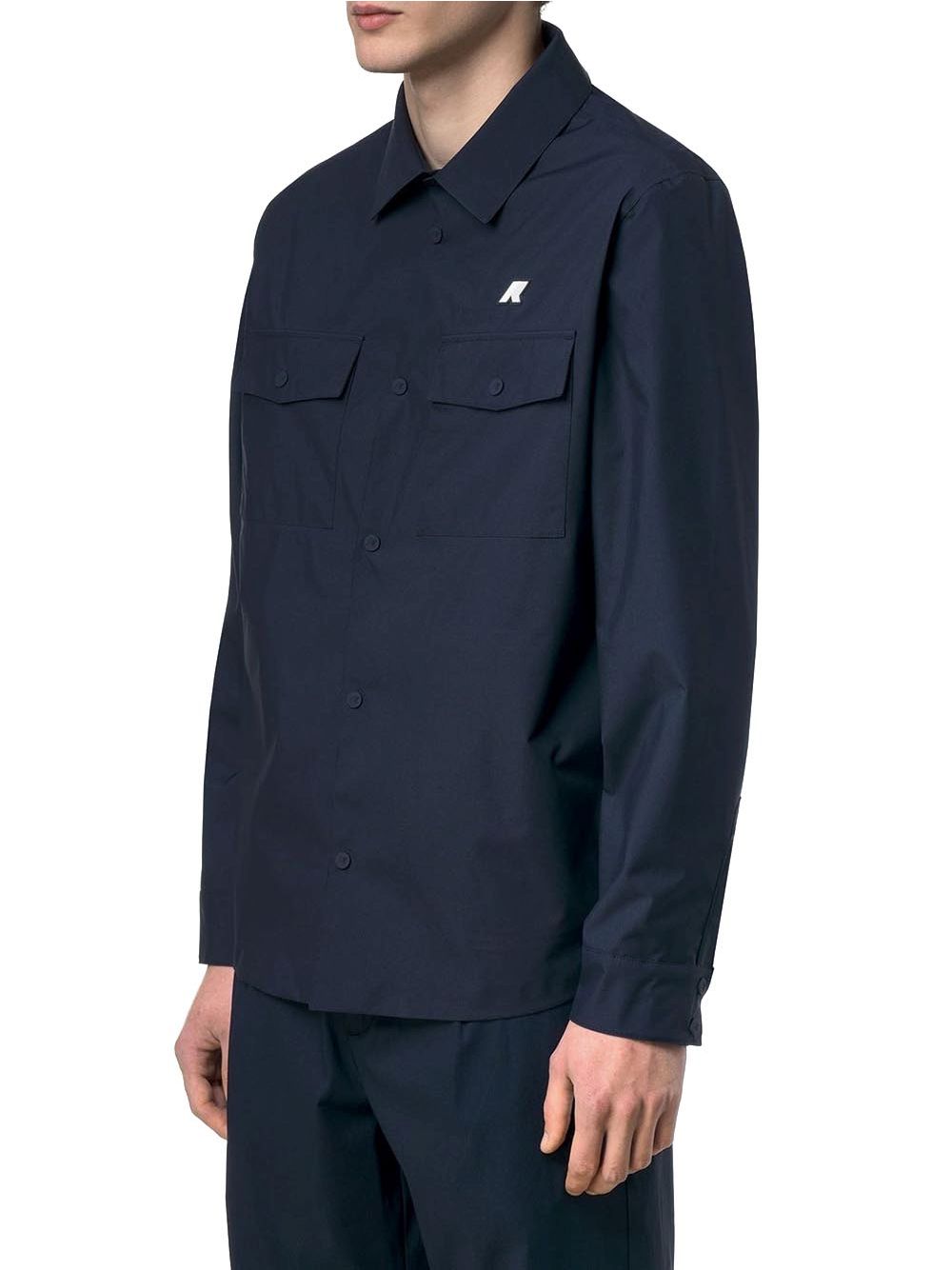 Giubbino K-Way UMBERT STRETCH 2LAYERS Uomo - Blu