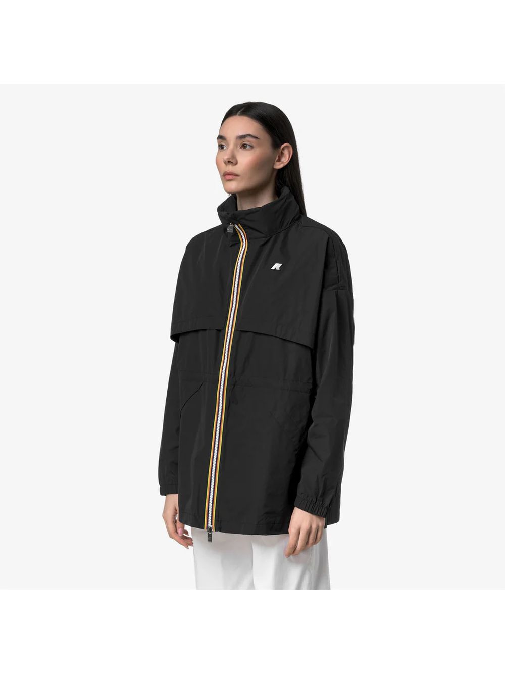 Giubbino K-Way AUBELINE MEMORY TOUCH Donna - Nero