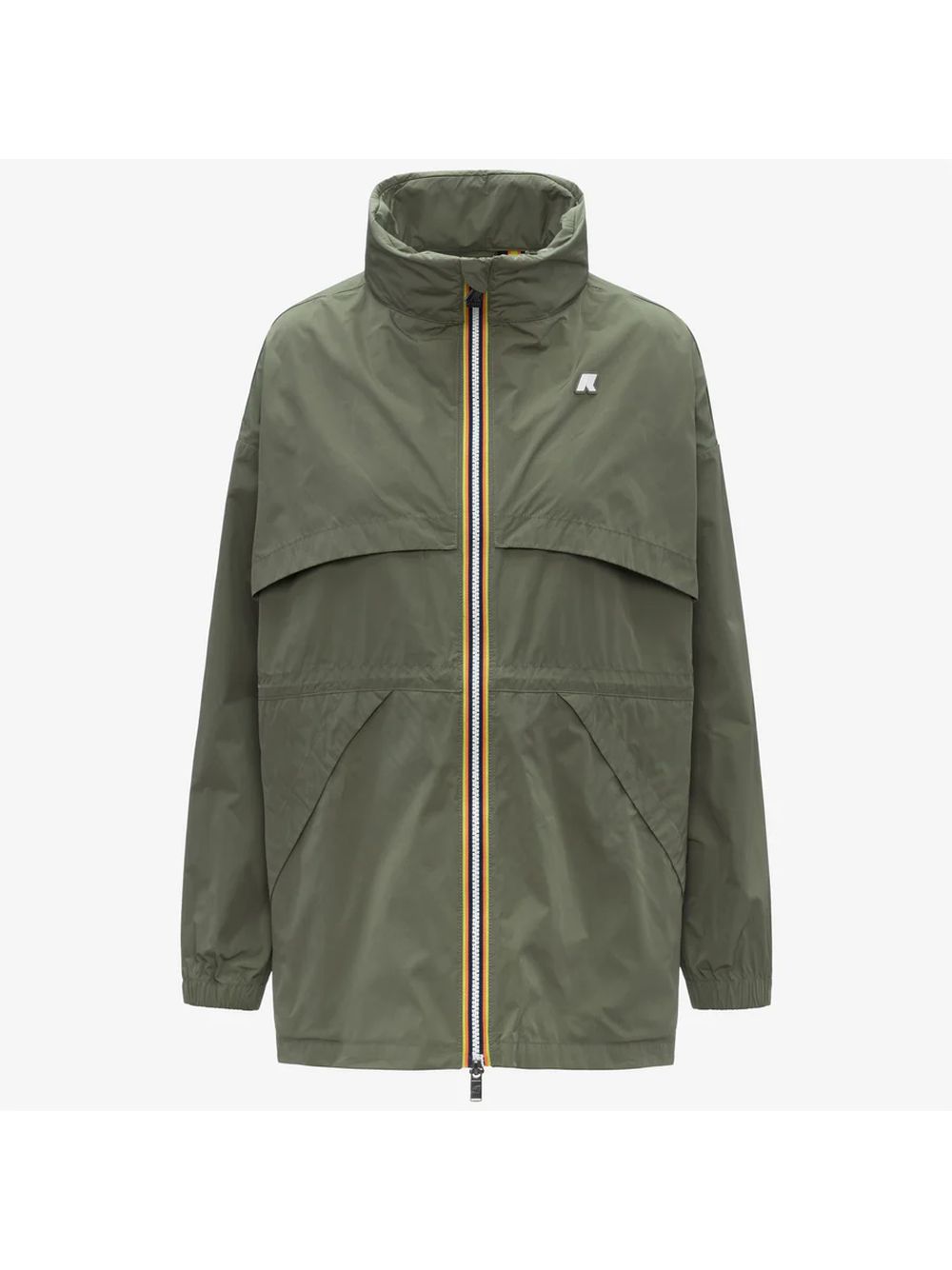 Giubbino K-Way AUBELINE MEMORY TOUCH Donna - Verde
