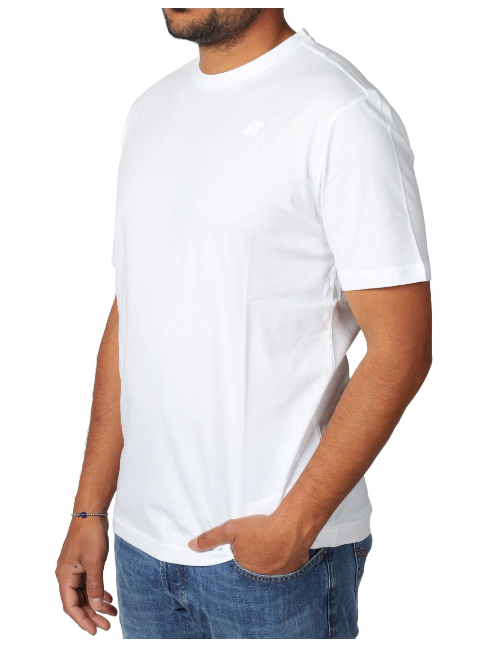 T-shirt K-Way ODOM JERSEY SLIM Uomo - Bianco