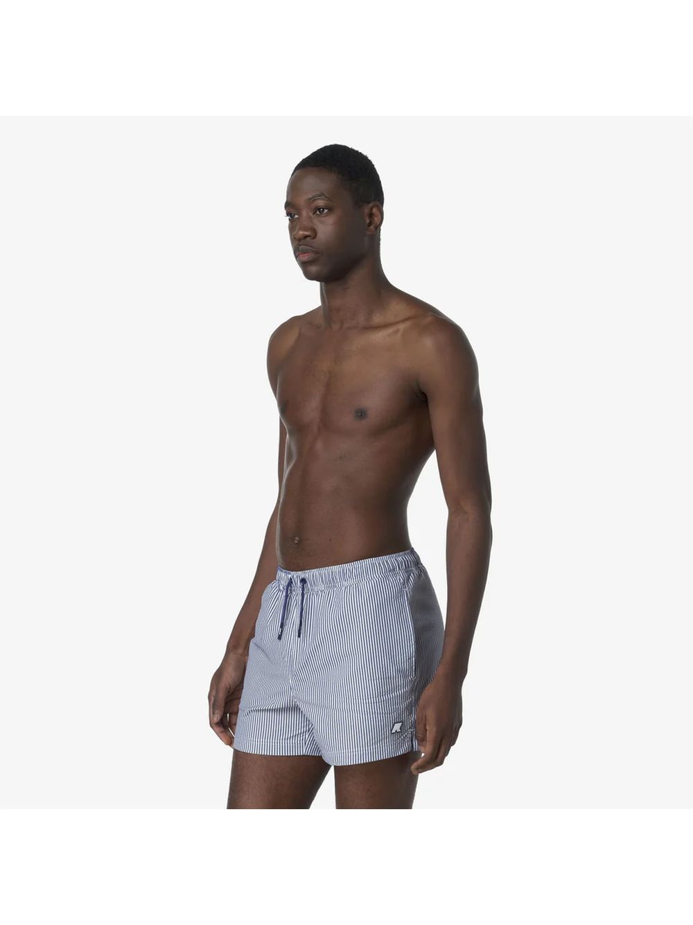 Costume K-Way HAZEL MID STRIPES BEACH Uomo - Blu