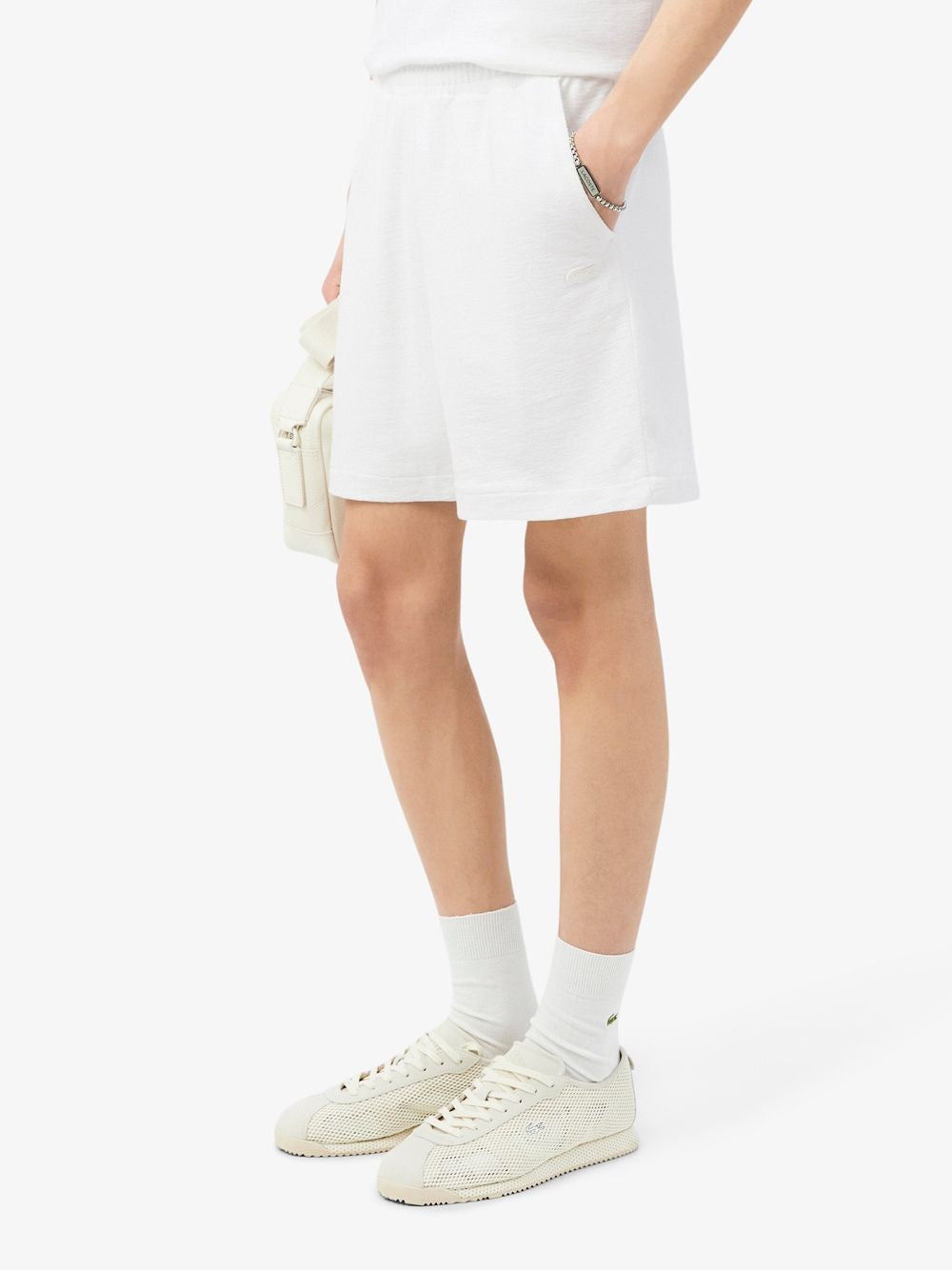 Bermuda Lacoste Uomo - Bianco