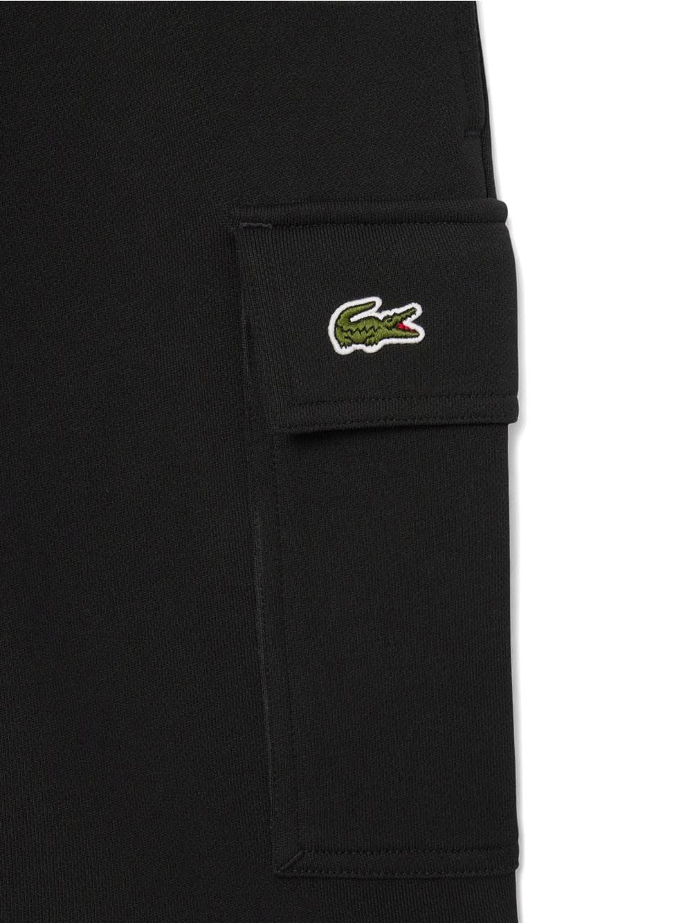 Pantaloncino Felpa Lacoste cargo Uomo - Nero