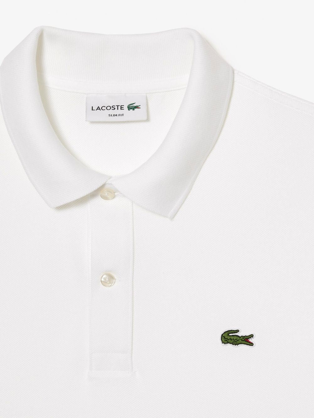 Polo Lacoste slim fit Uomo - Bianco