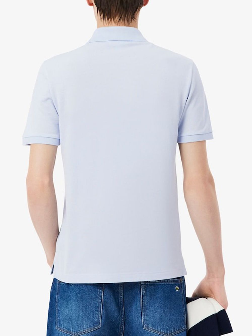 Polo Lacoste slim fit Uomo - Celeste