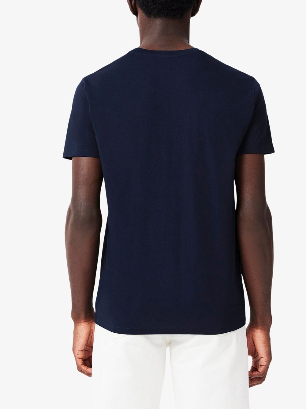 T-shirt Lacoste in cotone Pima Uomo - Navy