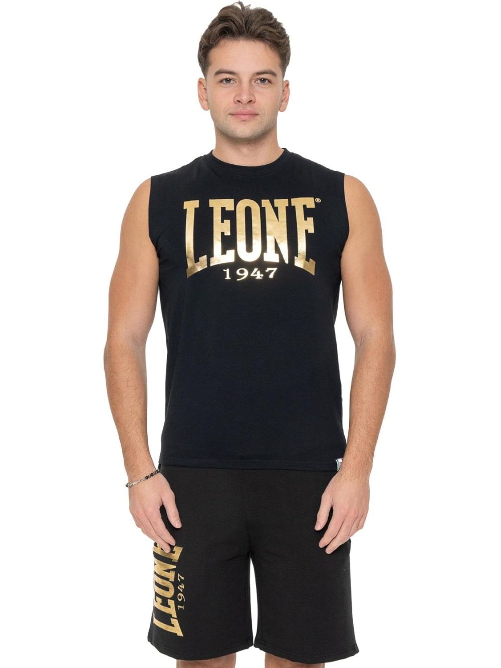 T-shirt Leone Uomo - Nero