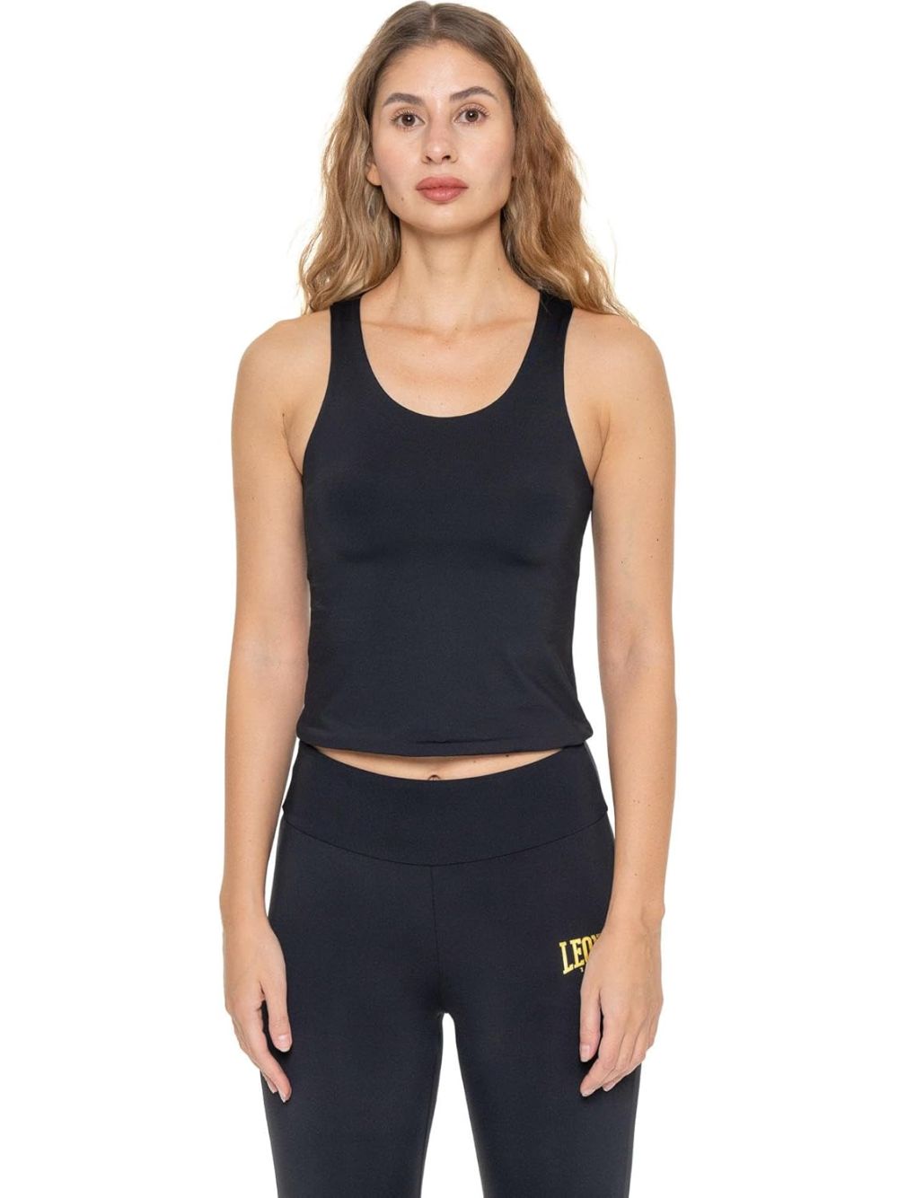 Canottiera Sportiva Leone Donna - Nero
