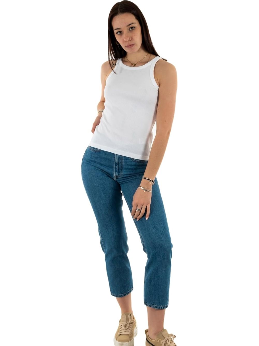 Canottiera Levi's Donna - Bianco