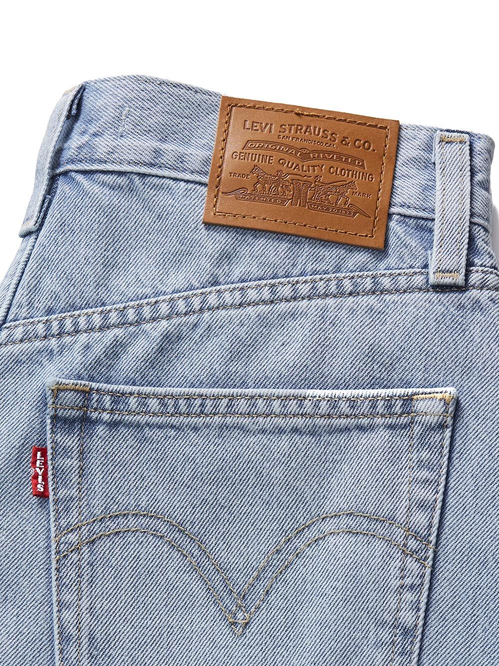 Shorts Levi's HIGH BAGGY Donna - Blu