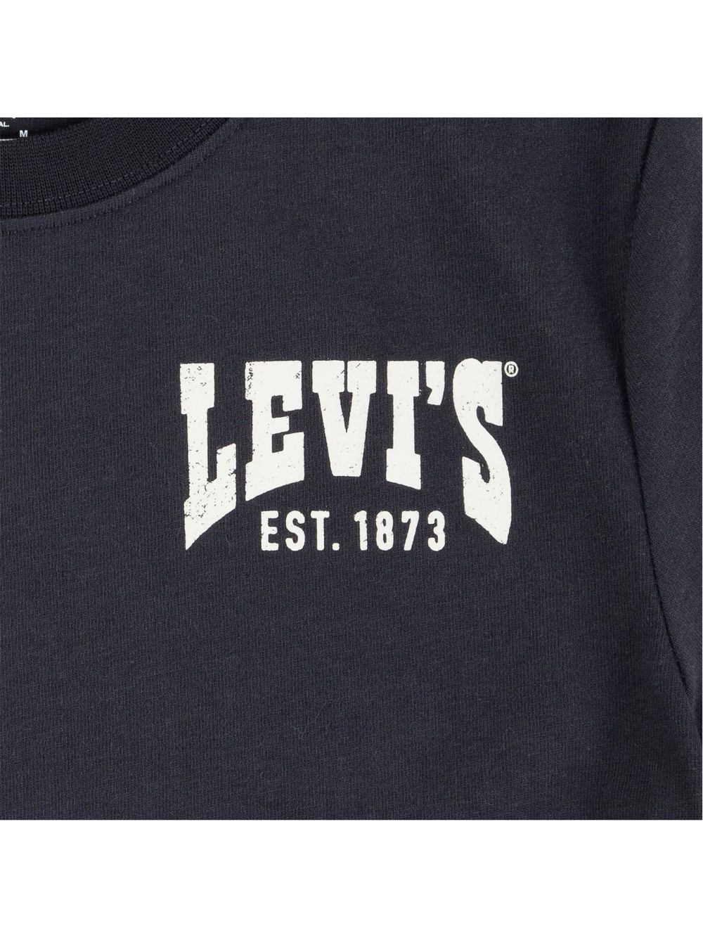T-shirt Levi's jr stock valley view Bambino - Nero