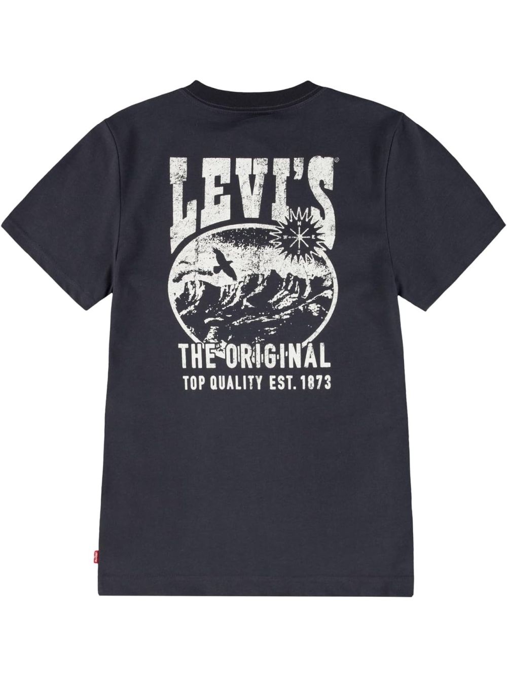 T-shirt Levi's jr stock valley view Bambino - Nero