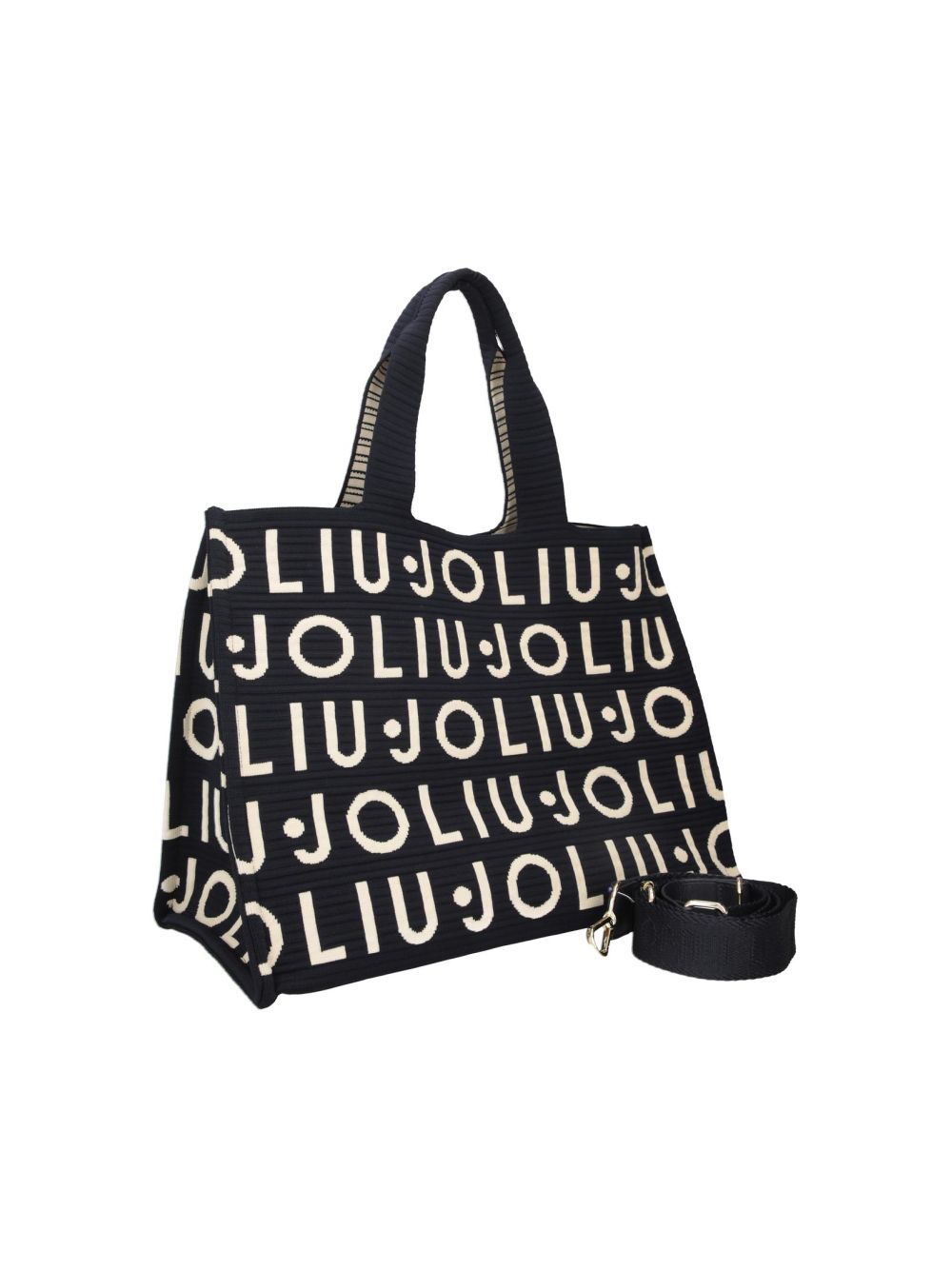 Borsa Liu Jo tote media in maglia Donna - Blu