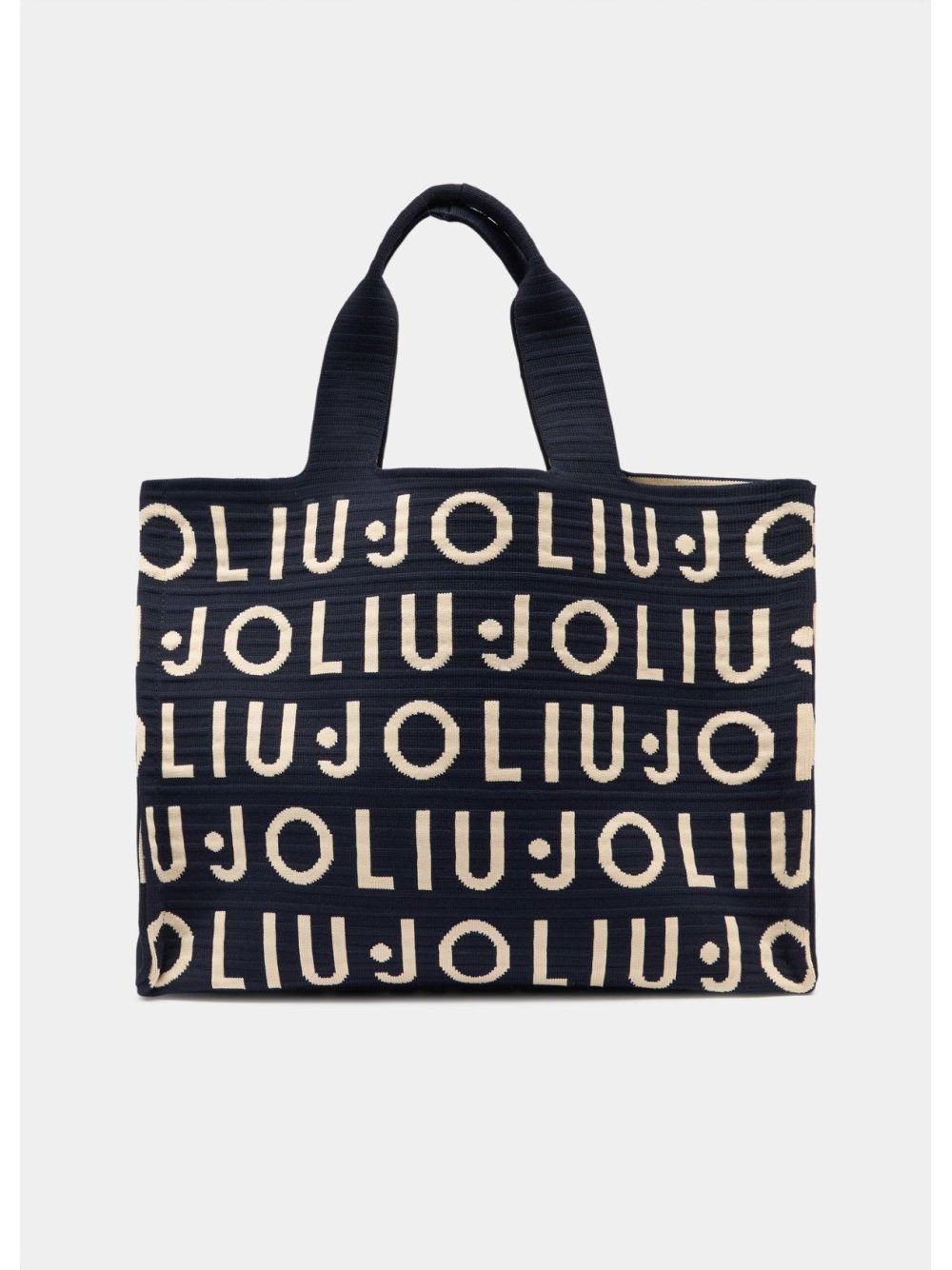 Borsa Liu Jo tote media in maglia Donna - Blu