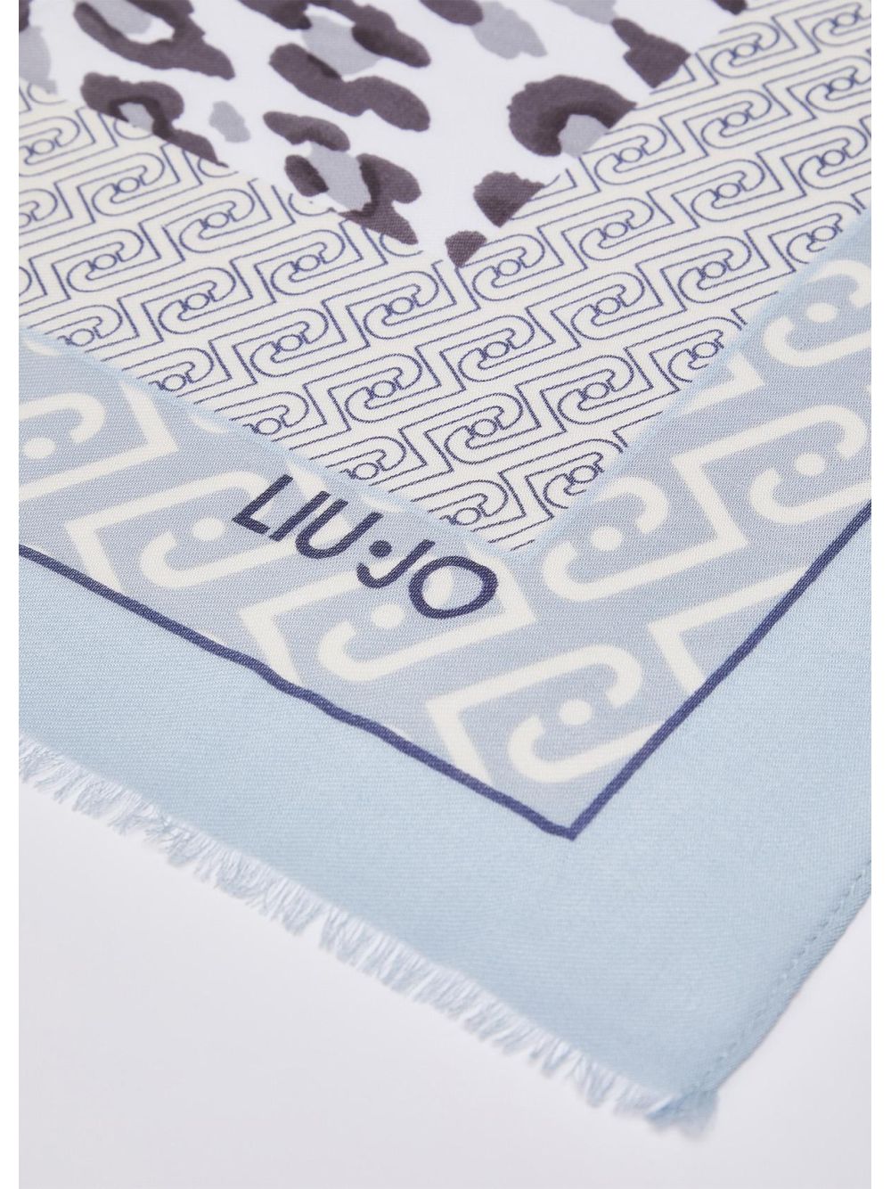 Foulard Liu Jo animalier Donna - Blu