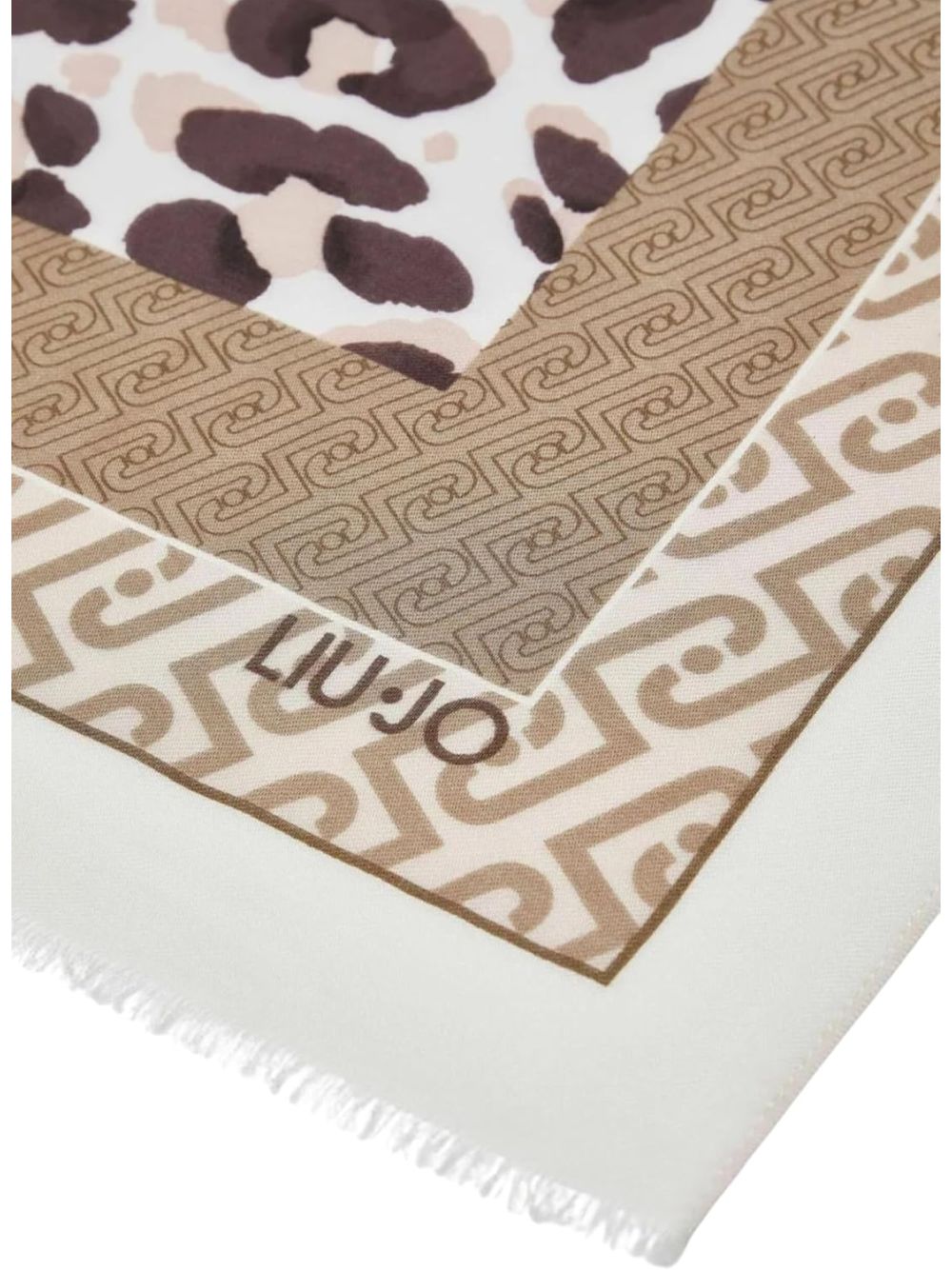 Foulard Liu Jo animalier Donna - Bianco