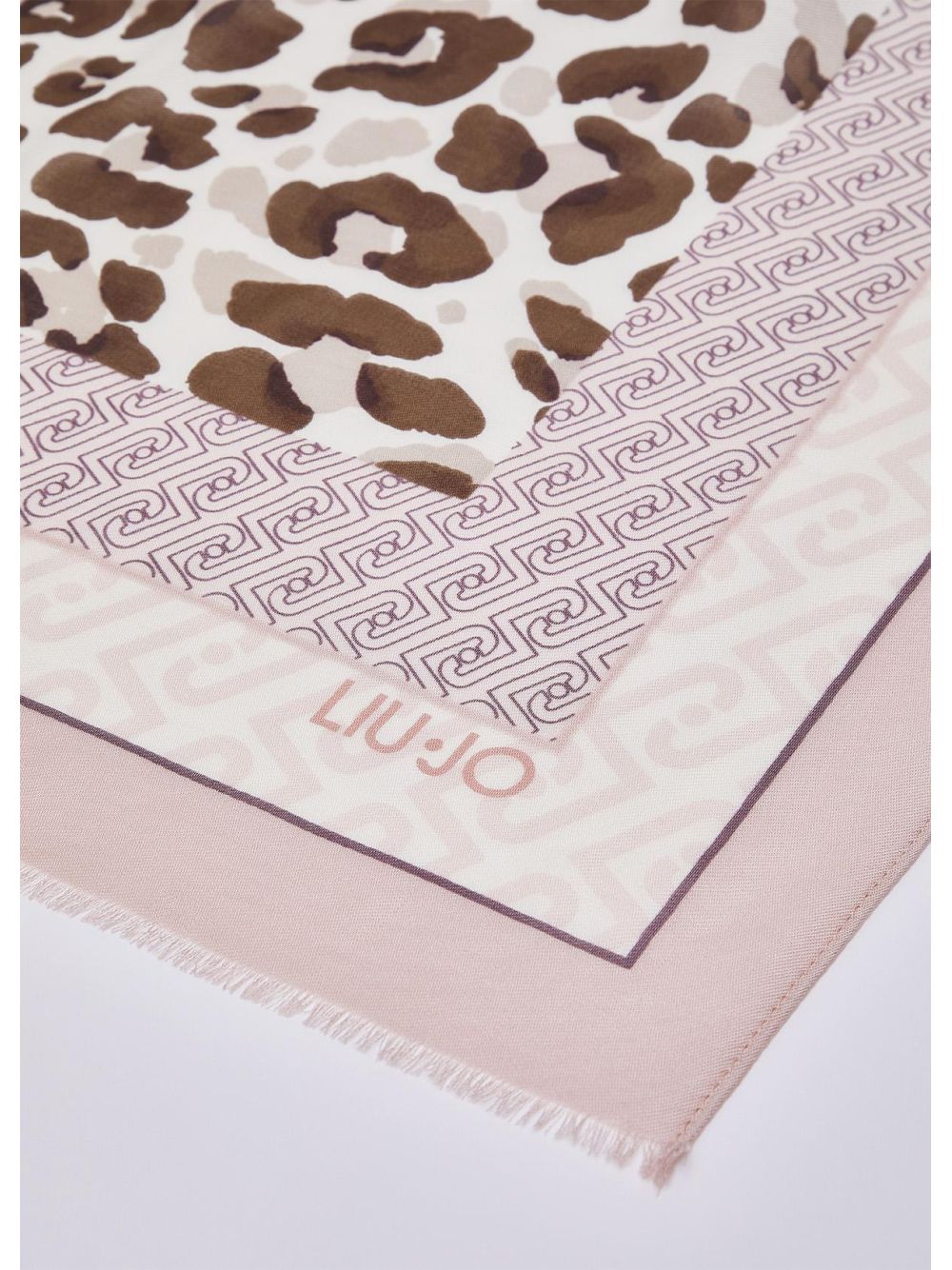Foulard Liu Jo animalier Donna - Rosa