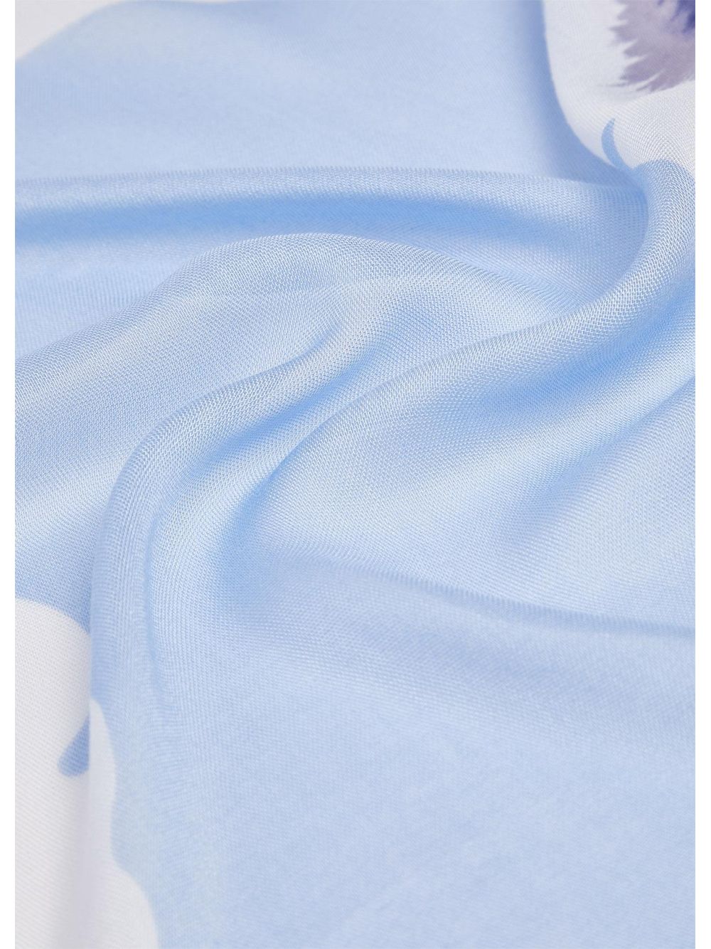 Foulard Liu Jo grande con orchidea Donna - Blu