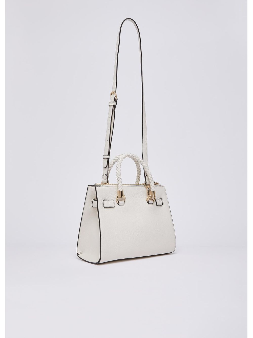 Borsa Liu Jo satchel con charms Donna - Avorio