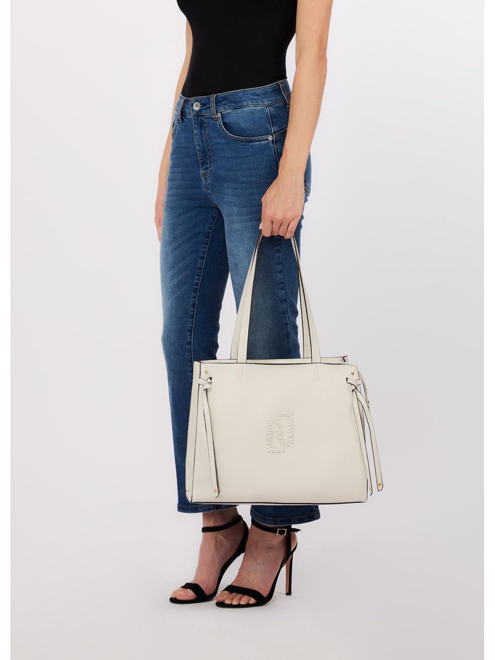 Borsa Liu Jo tote grande Donna - Avorio