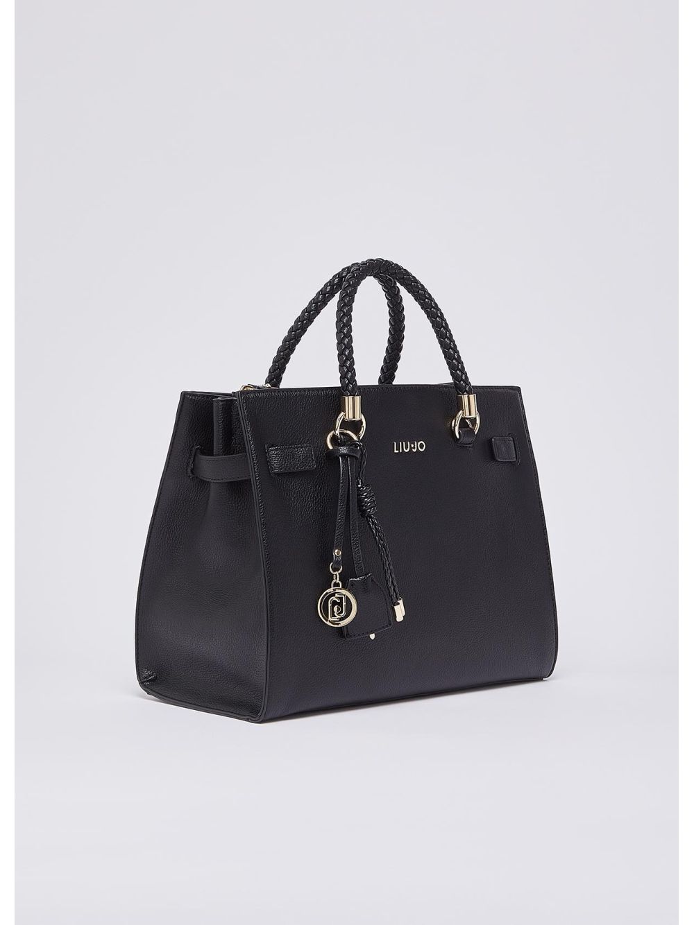 Borsa Liu Jo satchel con charms Donna - Nero