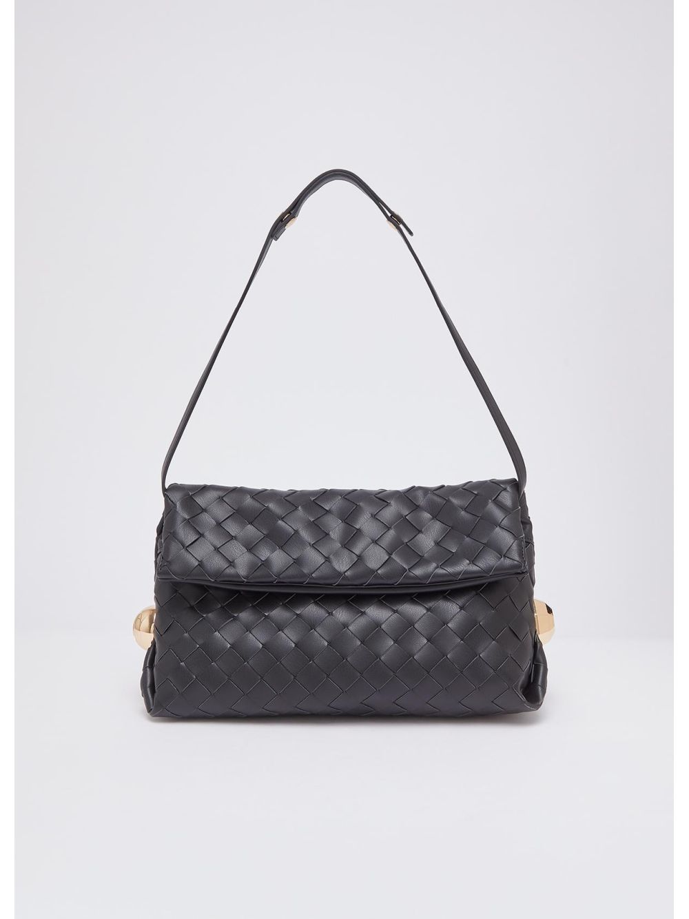 Borsa Pochette Liu Jo Riccy media intrecciata Donna - Nero