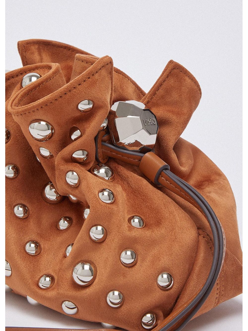 Borsa Liu Jo Riccy piccola con borchie Donna - Marrone