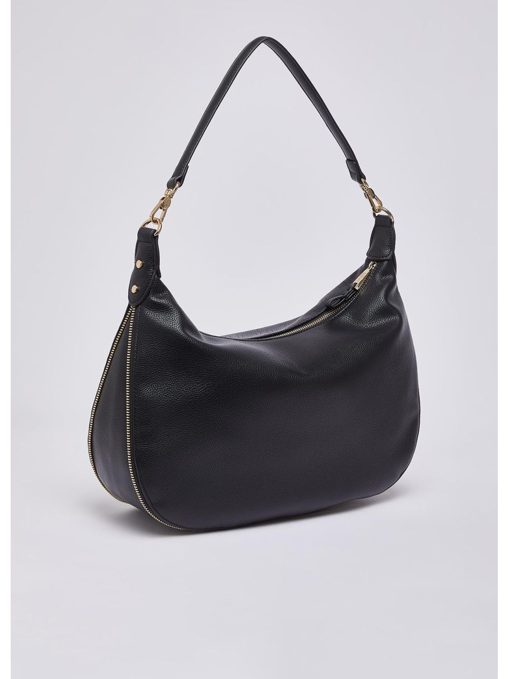 Borsa Liu Jo hobo grande laserata Donna - Nero