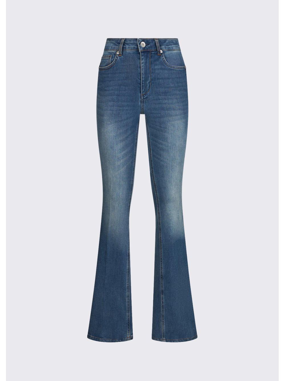 Pantalone Liu Jo bootcut a vita alta Donna - Denim