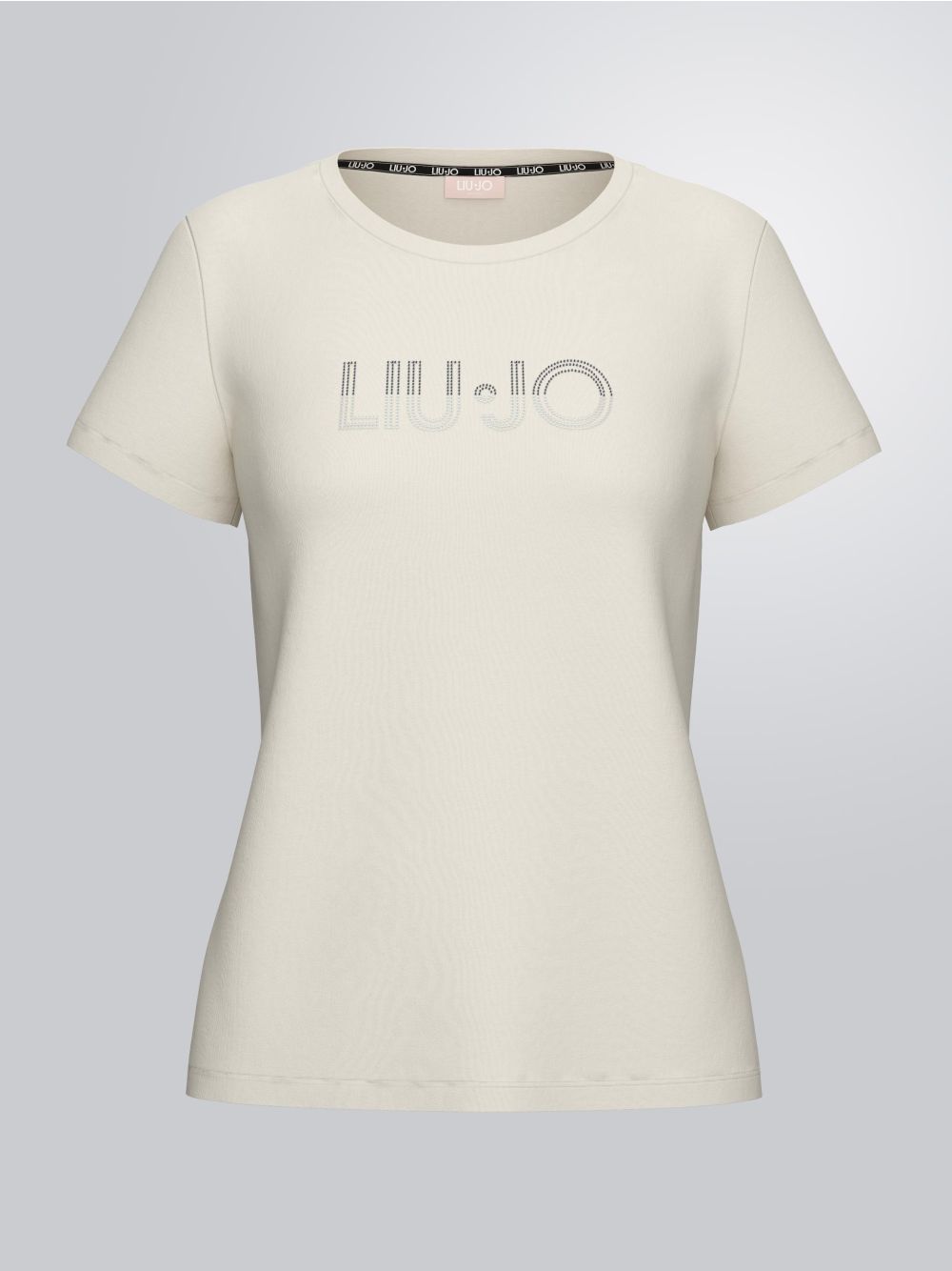 T-shirt Liu Jo con strass Donna - Bianco