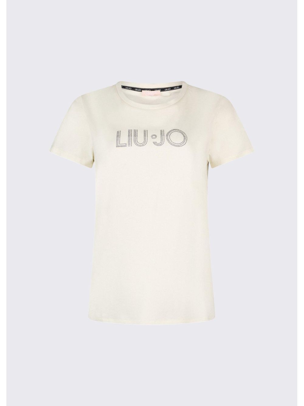 T-shirt Liu Jo con strass Donna - Bianco