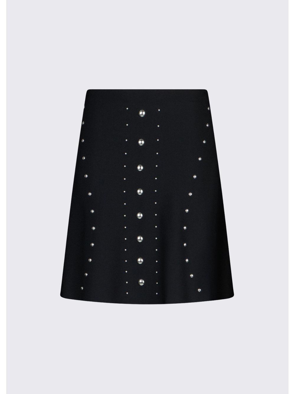 Gonna Liu Jo in maglia con borchie Donna - Nero