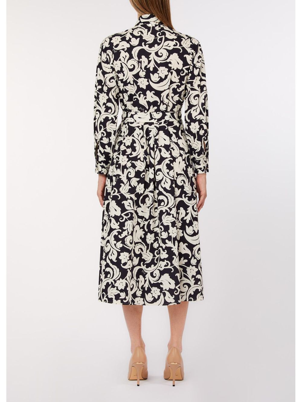 Vestito Liu Jo midi in popeline Donna - Nero
