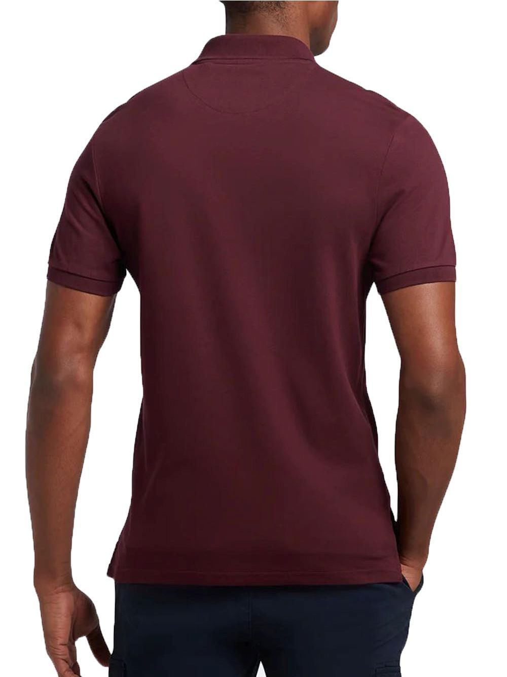Polo Lyle & Scott Uomo - Bordeaux