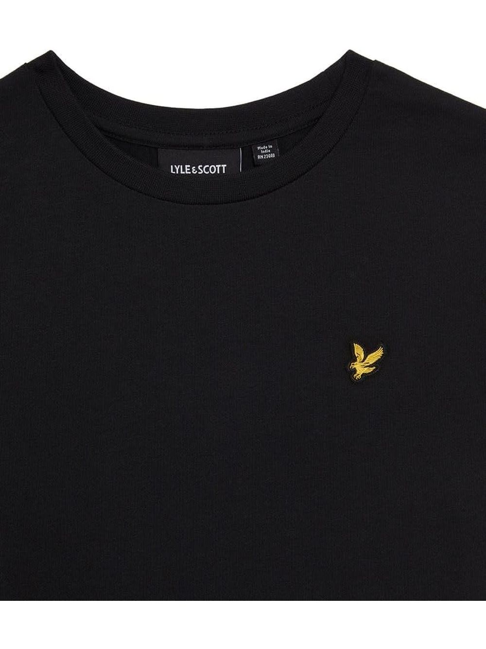 T-shirt Lyle & Scott Bambino - Nero