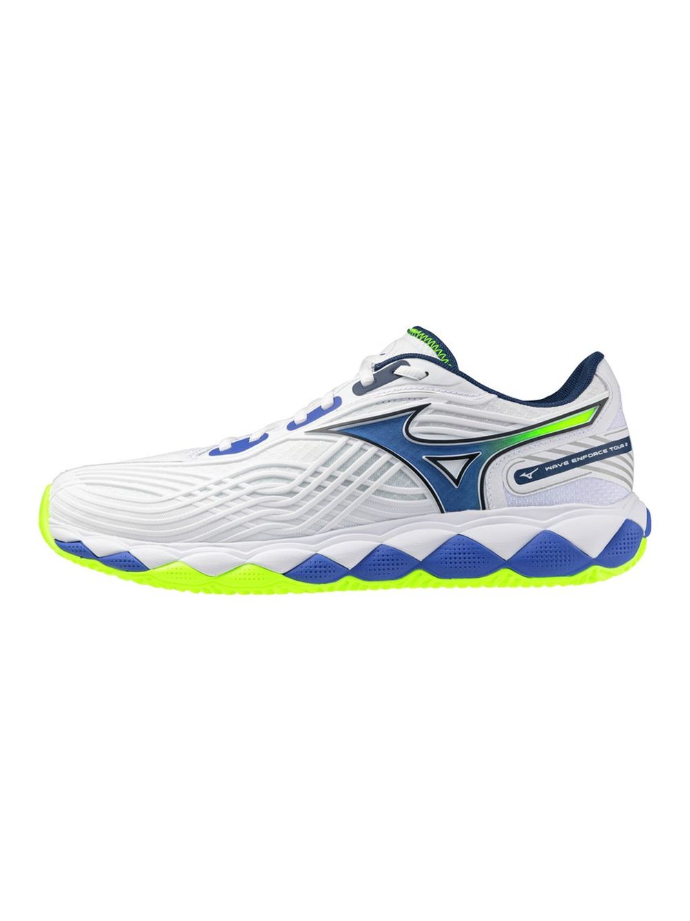 Scarpe Tennis Mizuno WAVE ENFORCE TOUR 2 CC Uomo - Bianco