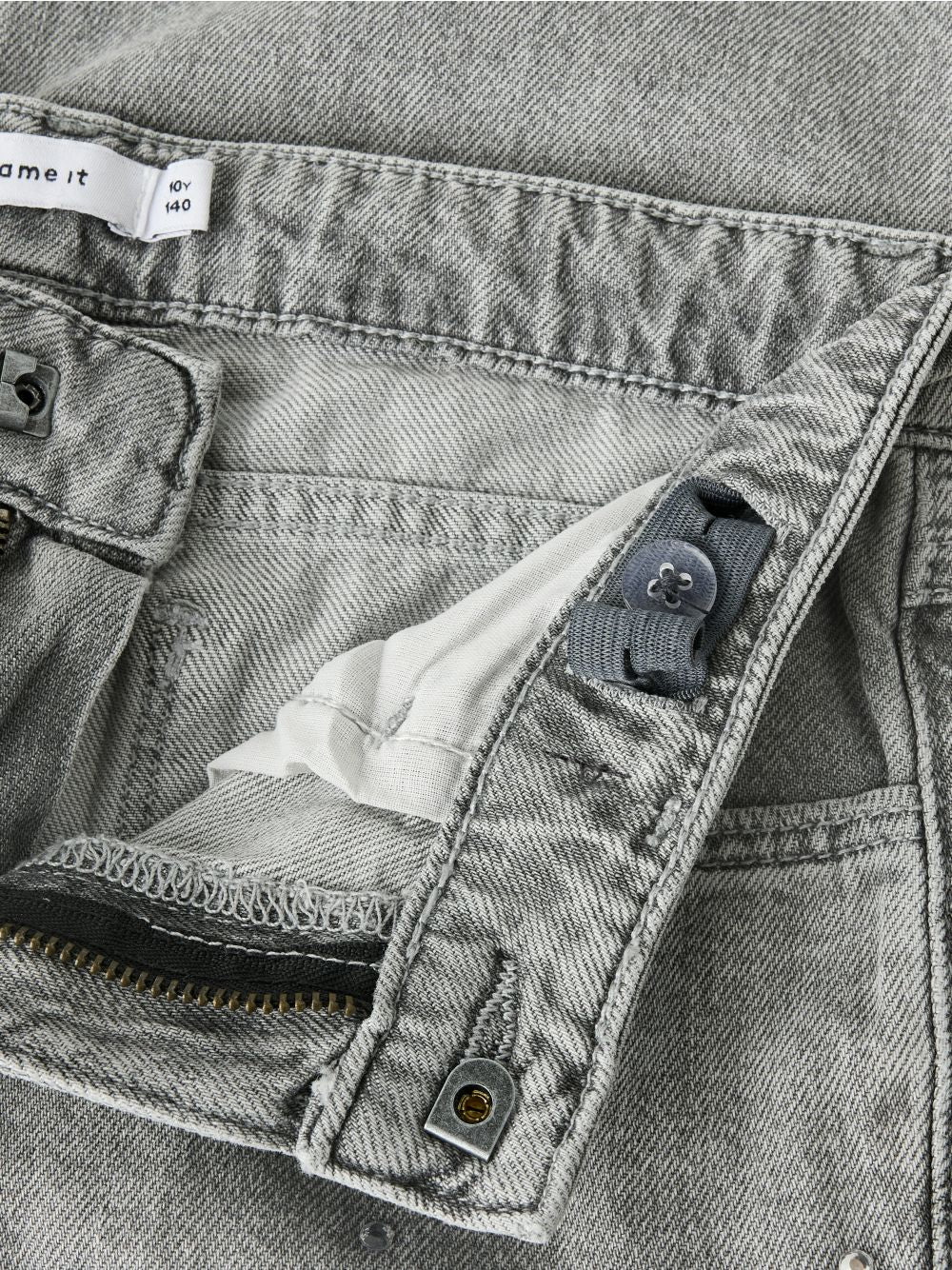 Jeans Name It ROSE ST RHINE 3366-BE NOOS Bambina - Grigio