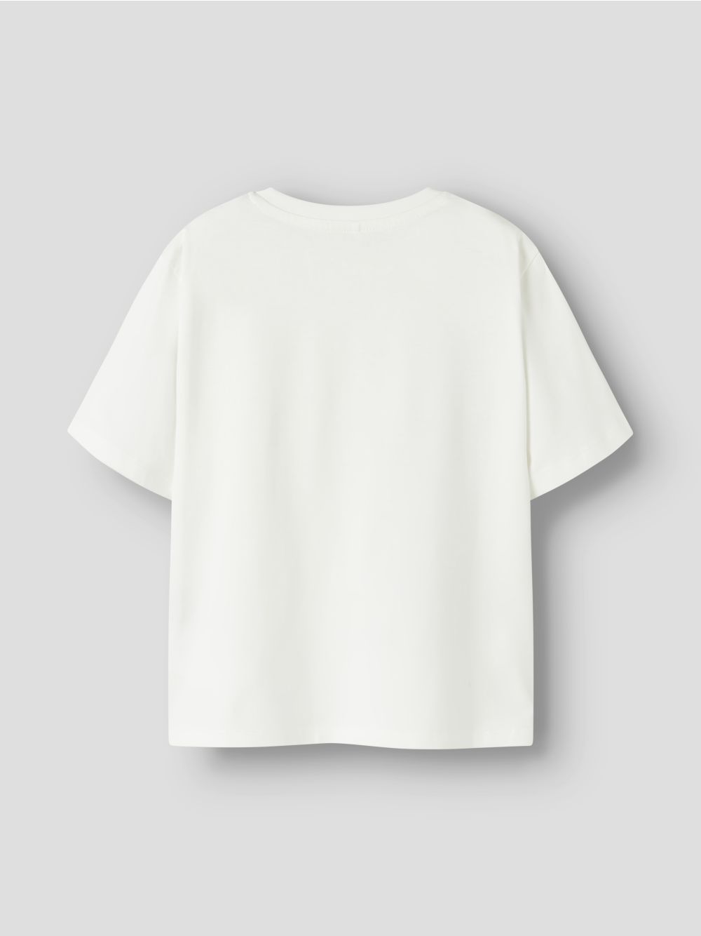 T-shirt Name It DYBA ROLLINGS SS NREG BOX UNV Bambina - Bianco