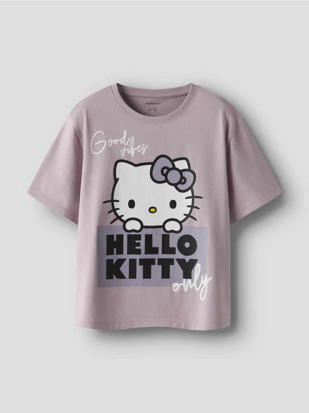 T-shirt Name It DYKAJA HELLOK SS NREG SKY Bambina - Rosa