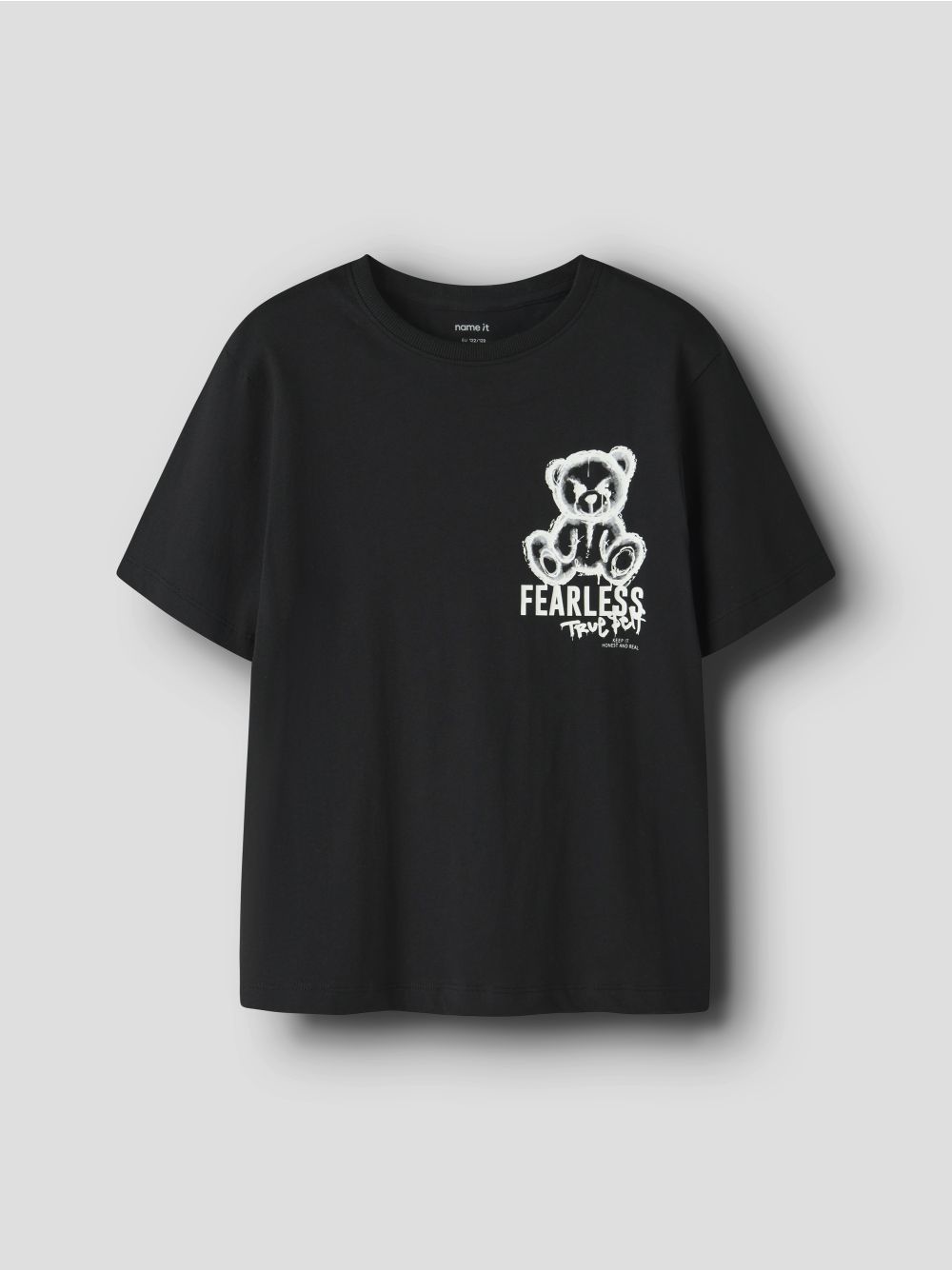T-shirt Name It DIPO SS NREG BOX Bambino - Nero