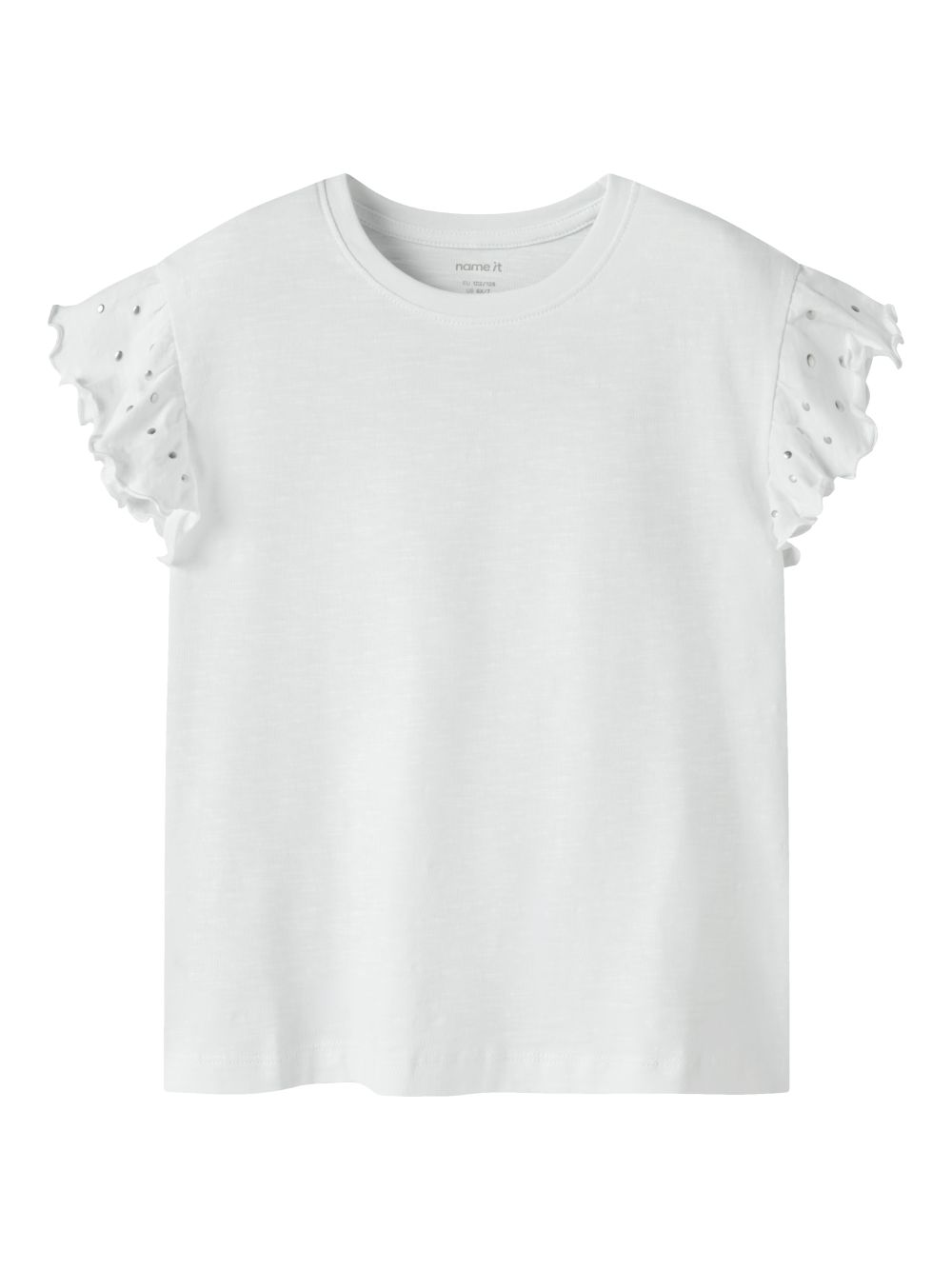 T-shirt Name It DARA SS NREG Bambina - Bianco