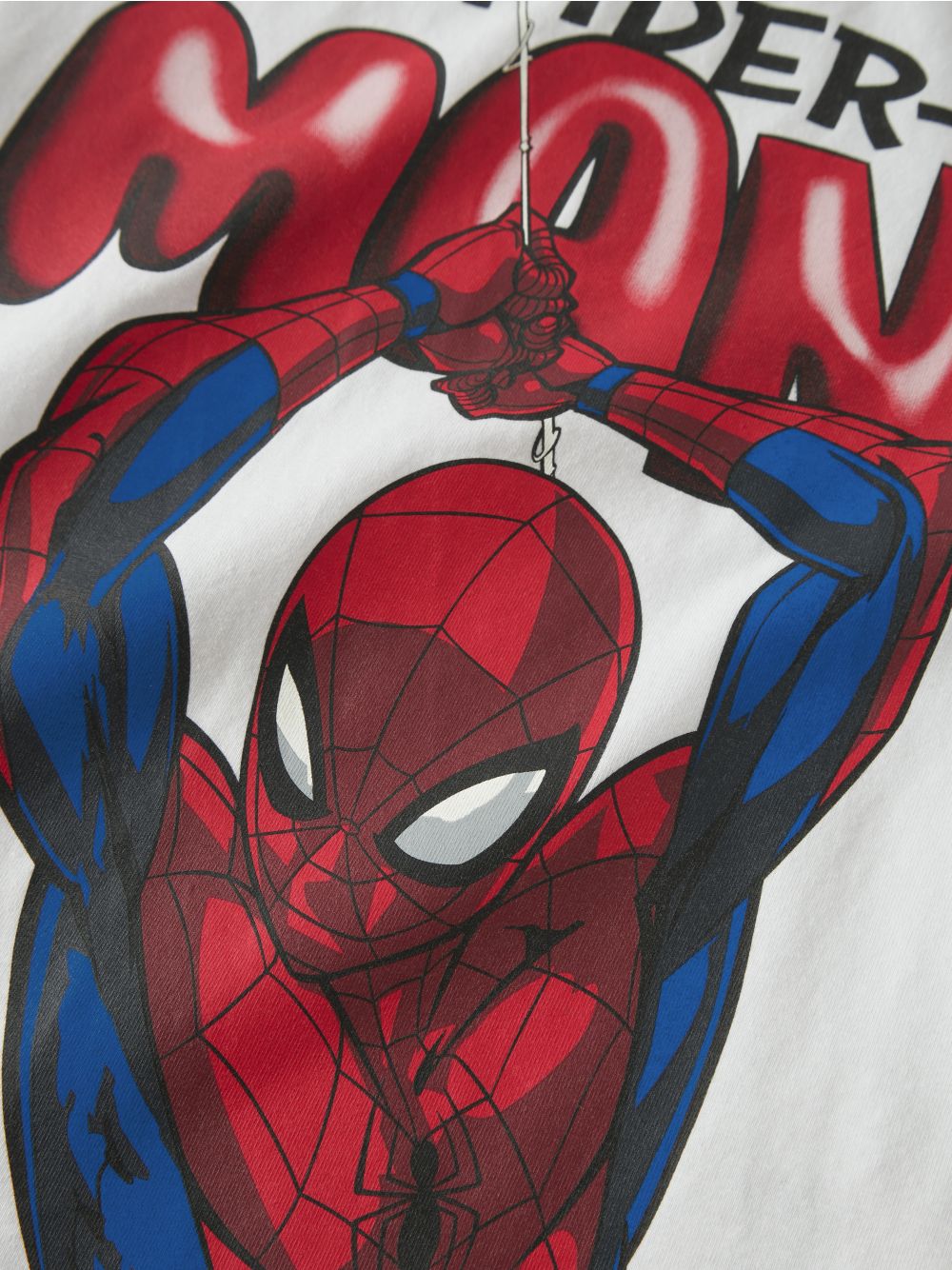 T-shirt Name It MARVIN SPIDER SS NREG NOOS MAR Bambino - Bianco